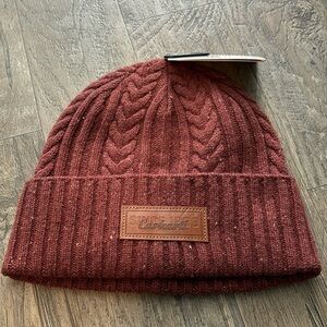 Carhartt Wool Blend Cable Knit cuffed fisherman beanie hat, warm, Winter- sable